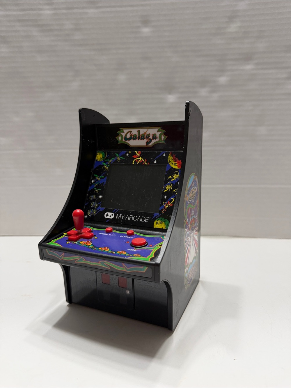 My Arcade Galaga Retro Micro Player in Black and Red